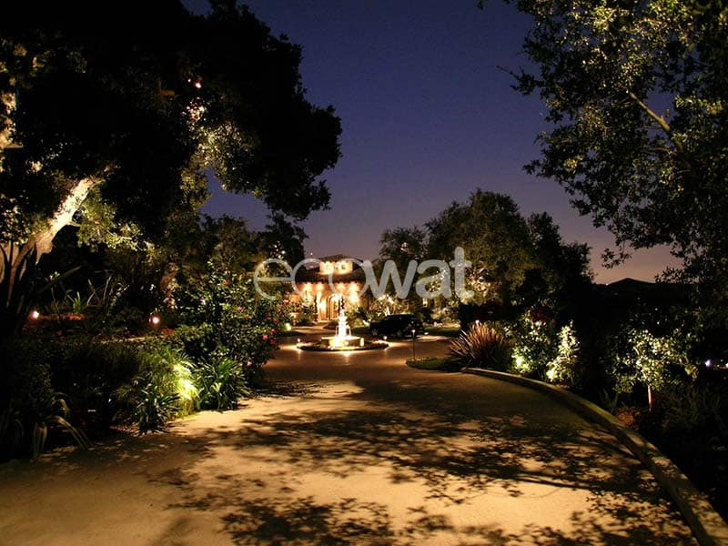نکات ایمنی چراغ های حیاطی